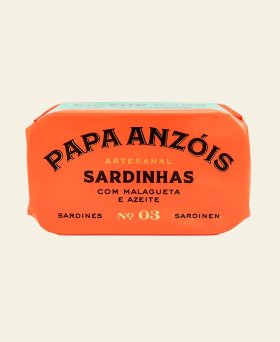 Papa Anzóis – Sardines avec Piment et Huile d'Olive