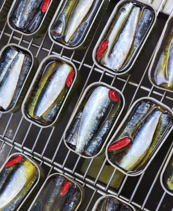 Papa Anzóis – Sardines avec Piment et Huile d'Olive