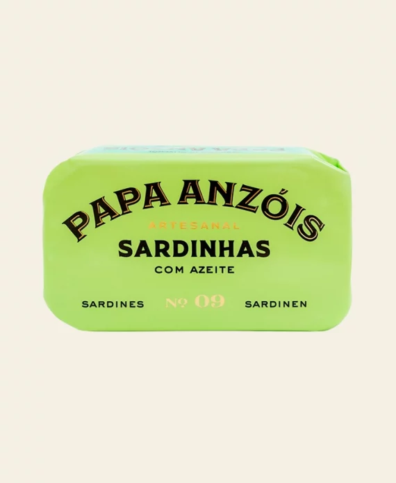 Papa Anzóis – Sardines à l'Huile d'Olive Vierge