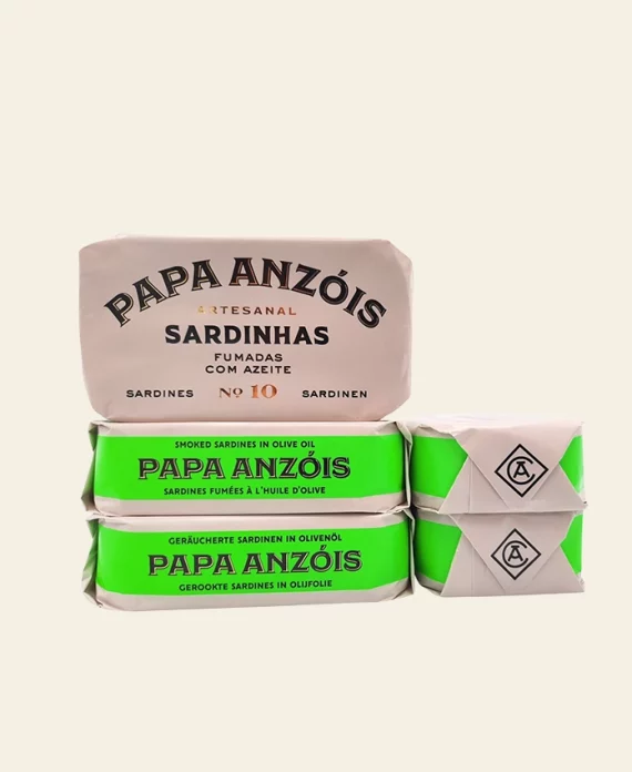 Papa Anzóis – Sardines Fumées à l'Huile Vierge