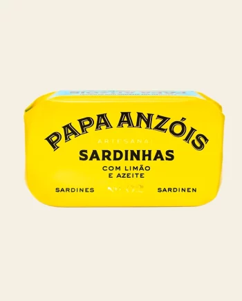 Papa Anzóis – Sardines au Citron et à l'Huile d'Olive
