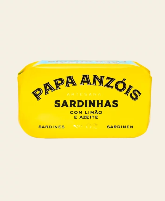 Papa Anzóis – Sardines au Citron et à l'Huile d'Olive