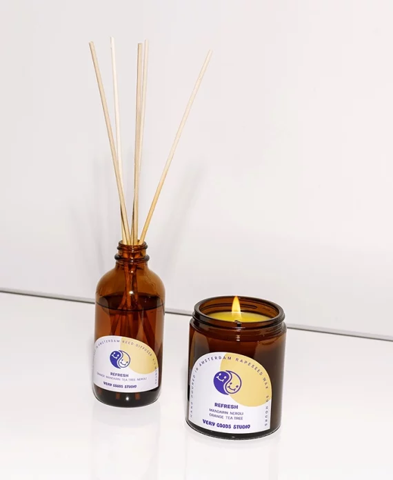Refresh – bougie naturelle