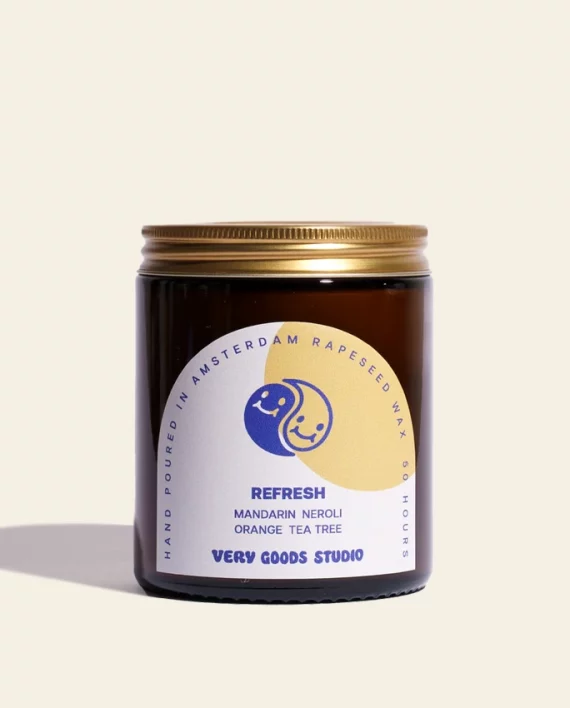 Refresh – bougie naturelle