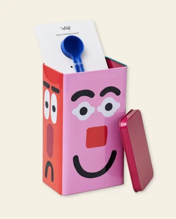 Make a face  – boîte a café