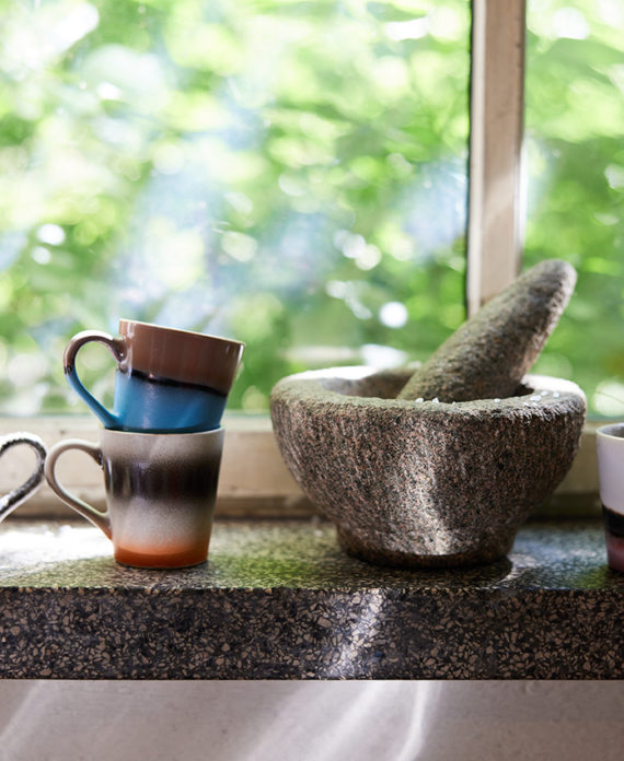 70's espresso mugs – lot de 4