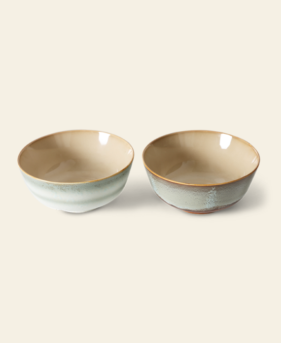70's ramen bowls – lot de 2 bols à ramen