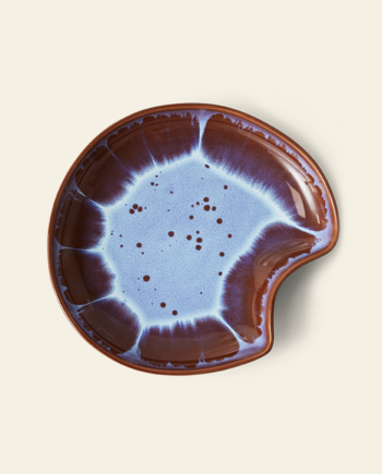 Shell plate sienna – assiette coquillage