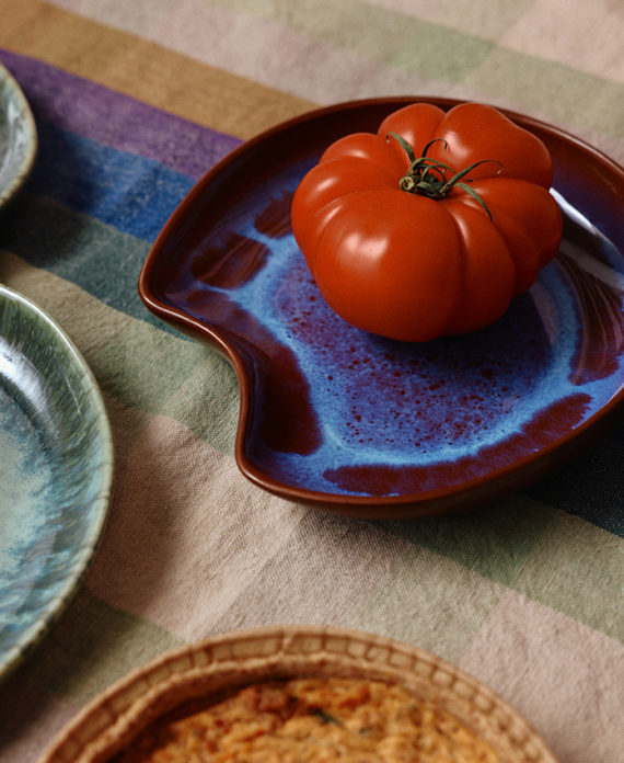 Shell plate sienna – assiette coquillage