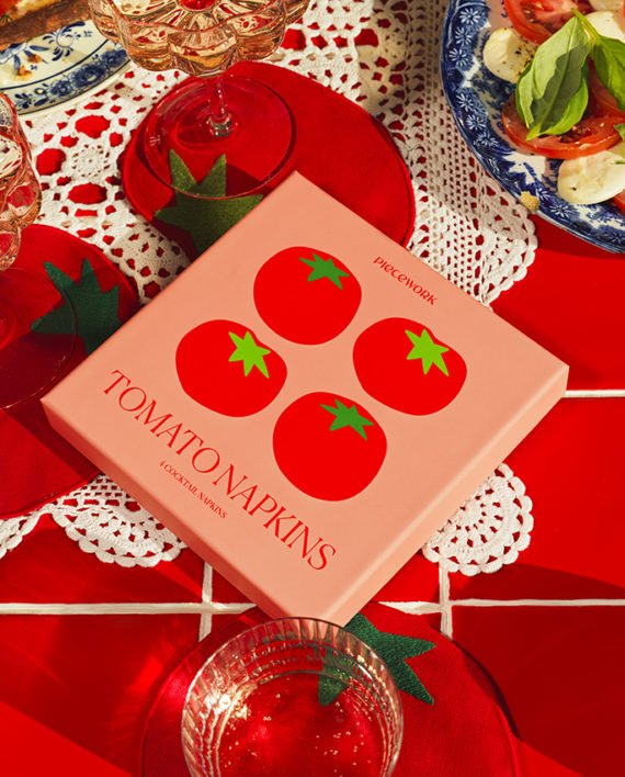 Tomates – Serviettes à cocktail