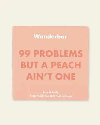 99 Problems But a Peach Ain’t One – Savon exfoliant pêche & avoine