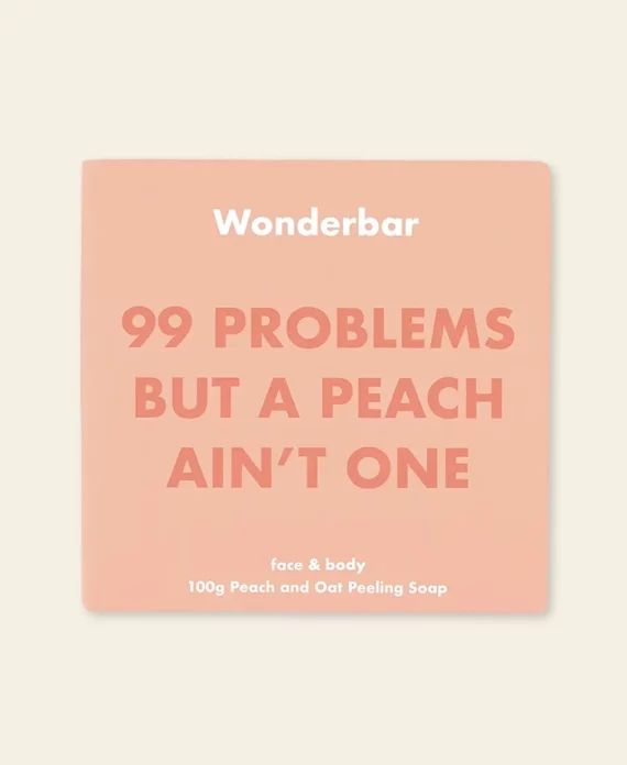 99 Problems But a Peach Ain’t One – Savon exfoliant pêche & avoine