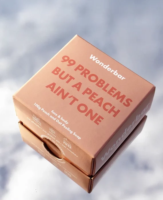 99 Problems But a Peach Ain’t One – Savon exfoliant pêche & avoine