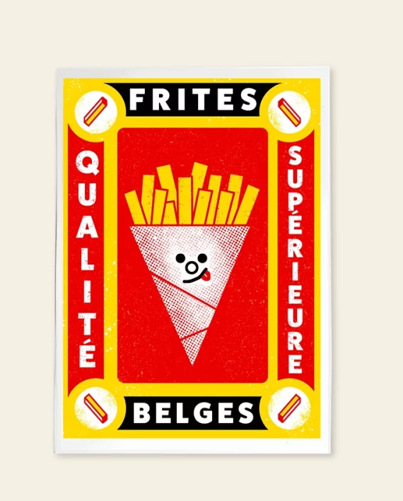 Belgique vibe – Print A5