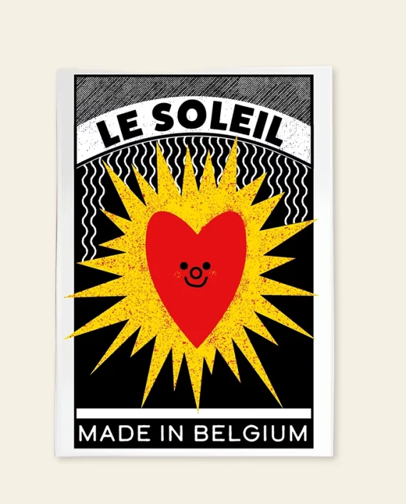 Belgique vibe – Print A5