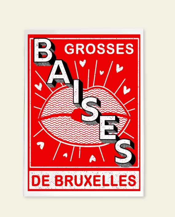 Belgique vibe – Print A5