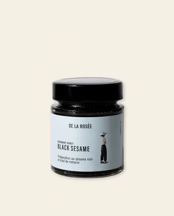 Miel de romarin et sésame noir