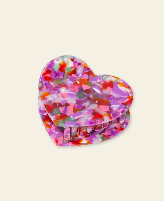 Cœur multi – pince à cheveux