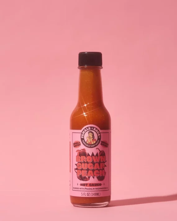 Brown Sugar Peach Hot Sauce
