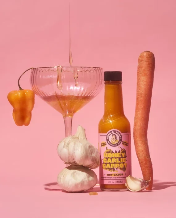 Honey Garlic Carrot Hot Sauce
