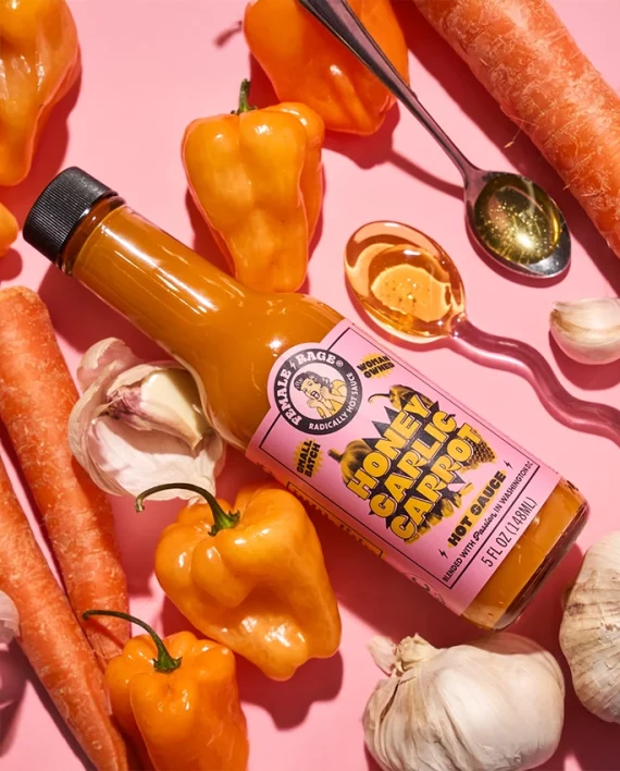 Honey Garlic Carrot Hot Sauce