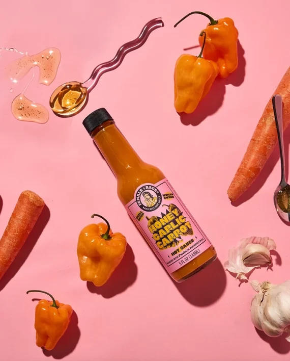 Honey Garlic Carrot Hot Sauce
