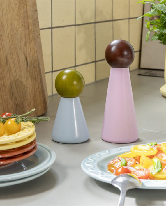 Salt & Pepper Halma – Petit moulin à sel et poivre