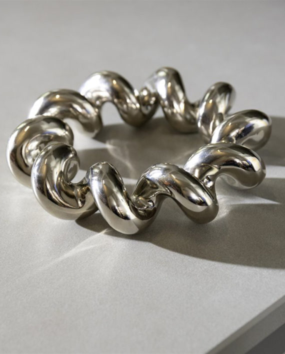 Trivet Twist Silver – dessous de plat
