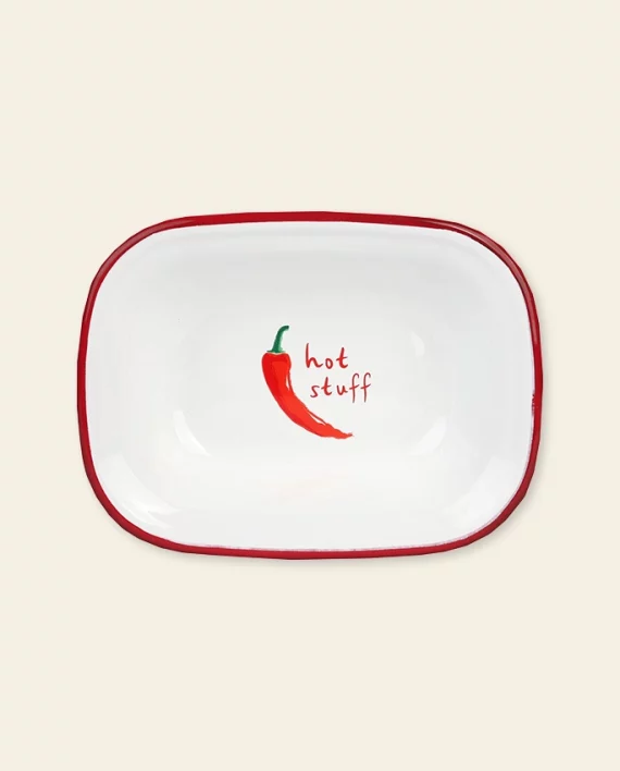 Plat en émail – 20 cm