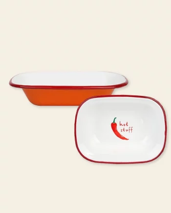 Plat en émail – 20 cm