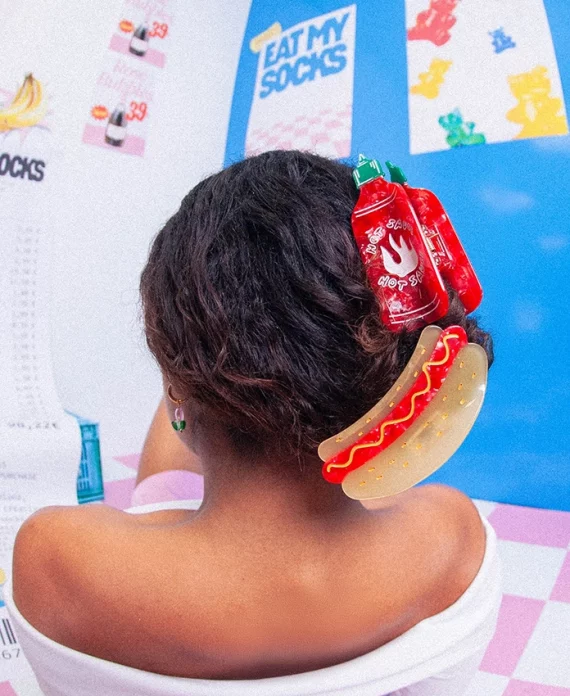 Sriracha Hair Claw – pince à cheveux