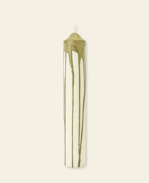Dryp Pillar Candle