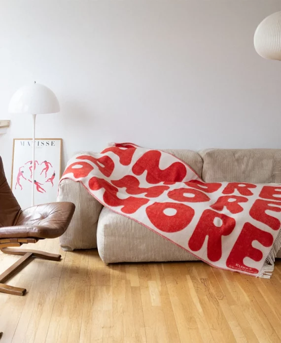 Klekks No. 11 – couverture en laine