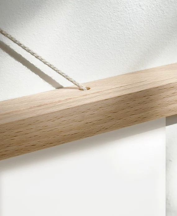 Porte affiche en bois
