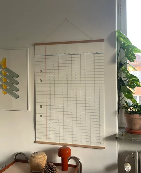 Calendrier 2026 – poster XL