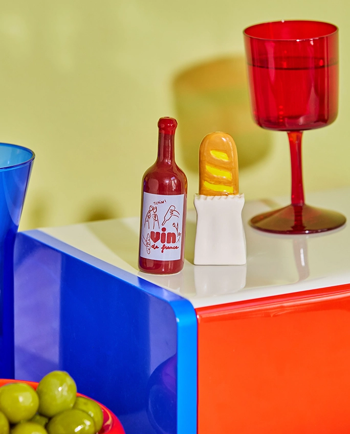 Baguette - salière et poivrière