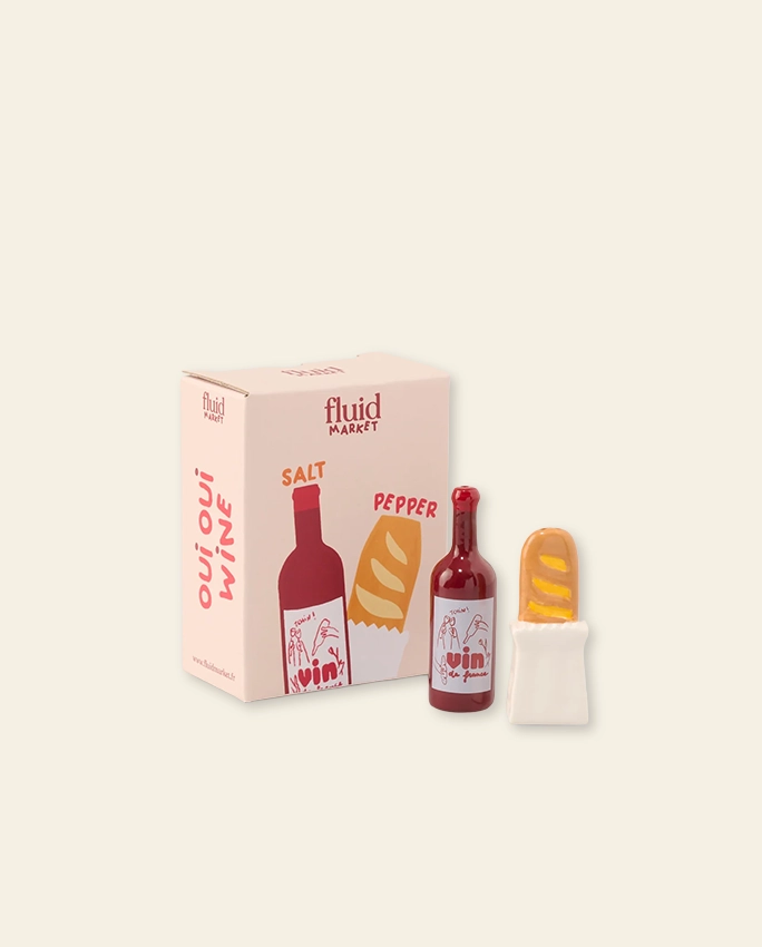 Baguette - salière et poivrière