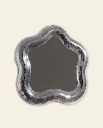 Miroir fleur disco
