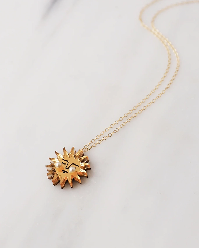 Sun Necklace – collier