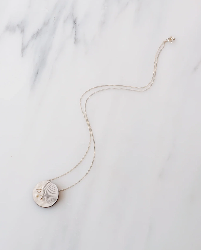 Moon necklace