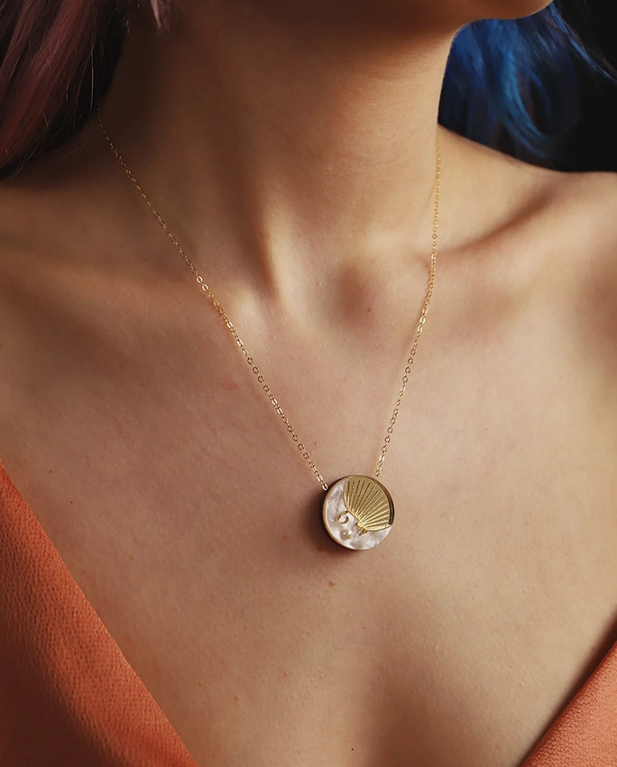 Moon necklace