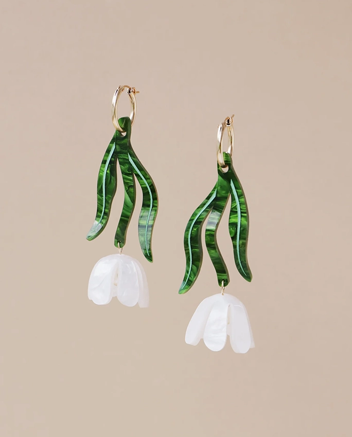 Tulip Statement – boucles d’oreilles