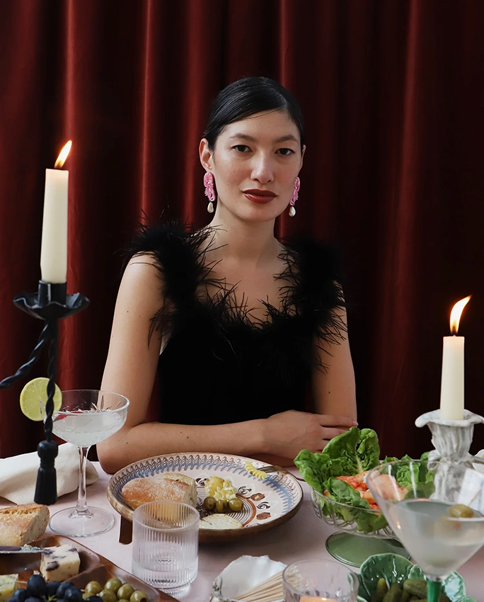 Shrimp Statement – boucles d’oreilles