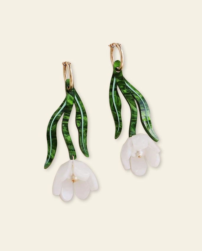 Tulip Statement – boucles d’oreilles