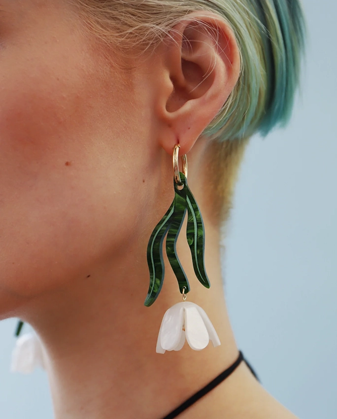 Tulip Statement – boucles d’oreilles