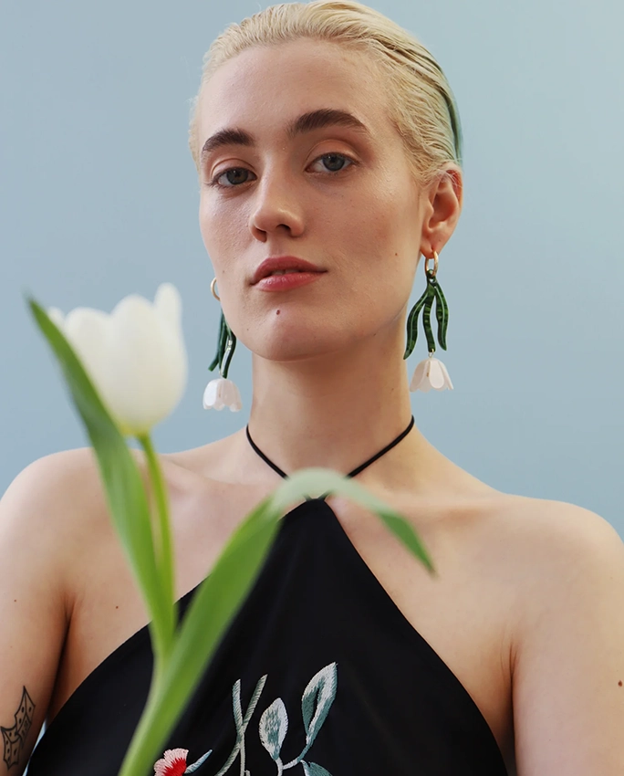 Tulip Statement – boucles d’oreilles