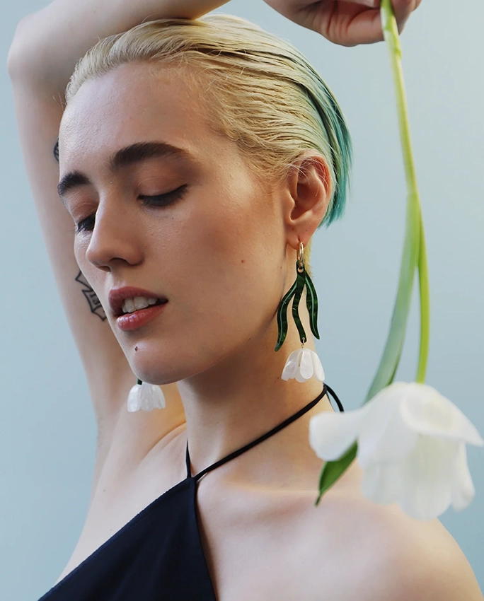 Tulip Statement – boucles d’oreilles