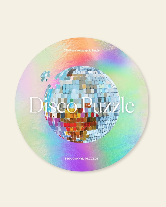 Disco – puzzle rond