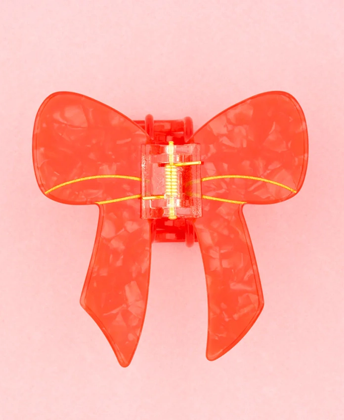 Noeud Rouge – Pince à cheveux