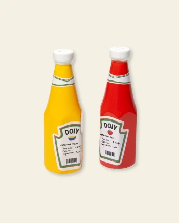 Ketchup & Mustard – salière et poivrière
